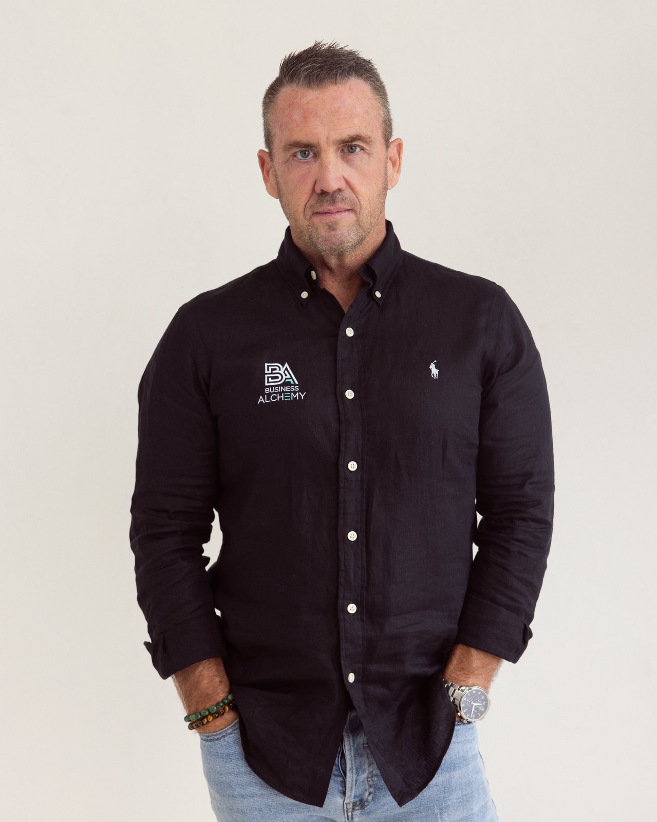 Troy Fazakerley — editorial portrait